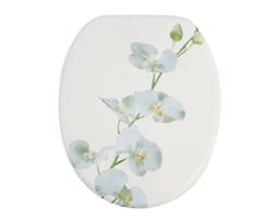 MDF椭圆形印花马桶盖