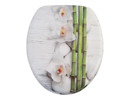 MDF清新风格印花马桶盖