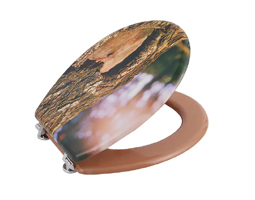 Molding Bidet MDF Printed Toilet Seat Toilet Seat Lid